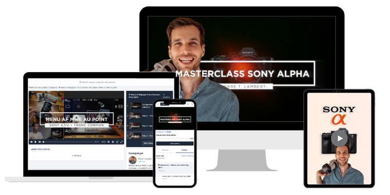 Masterclass SONY Alpha (A7IV, A7CII, A7CR, A7RV...+)